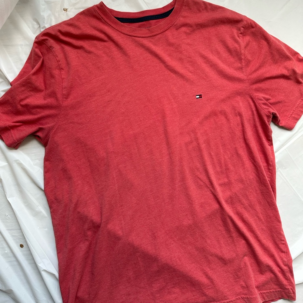 Men’s Red Tommy Hilfiger Large